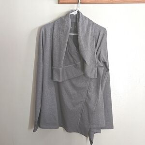 Aspire Assymetrical Athleisure Zip Up Sweater / Jacket